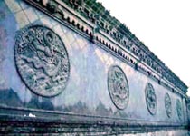 县文庙砖雕五龙壁